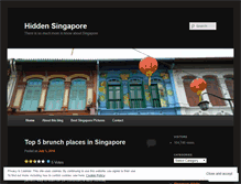 Tablet Screenshot of hiddensingapore.com